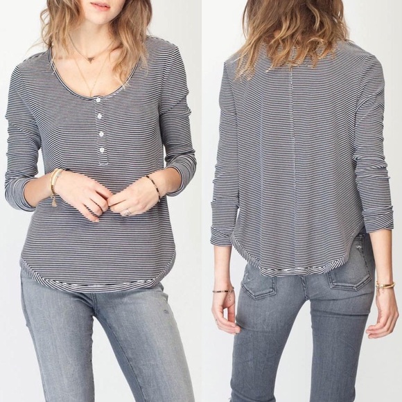 Anthropologie Tops - Anthropologie Gentle Fawn Striped Guide Top Women's Size Medium